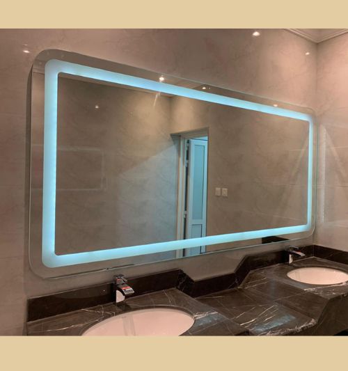 Glass detail image used in premium bathroom glass project in Dubai