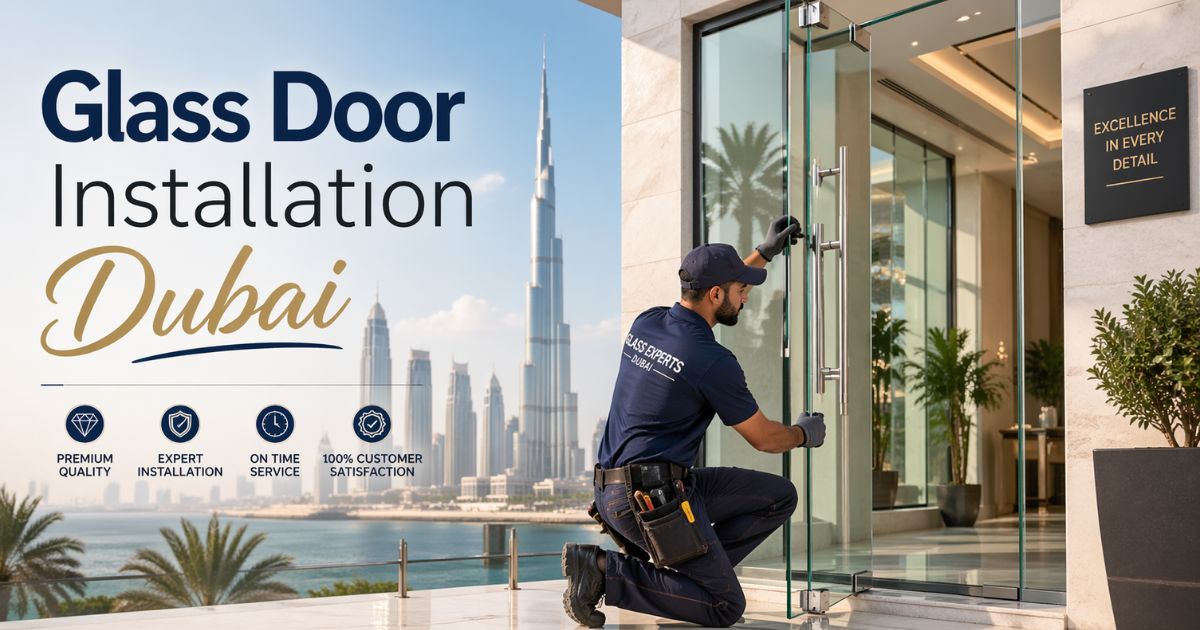 Glass Door Installation Dubai