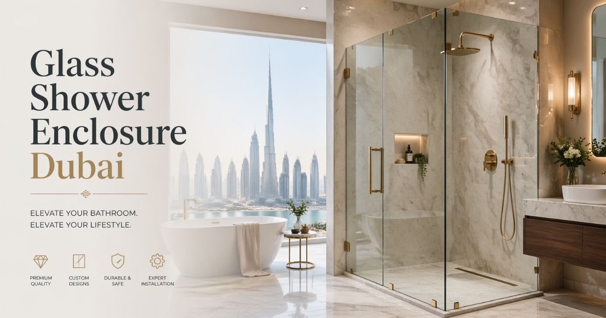 Glass Shower Enclosure Dubai