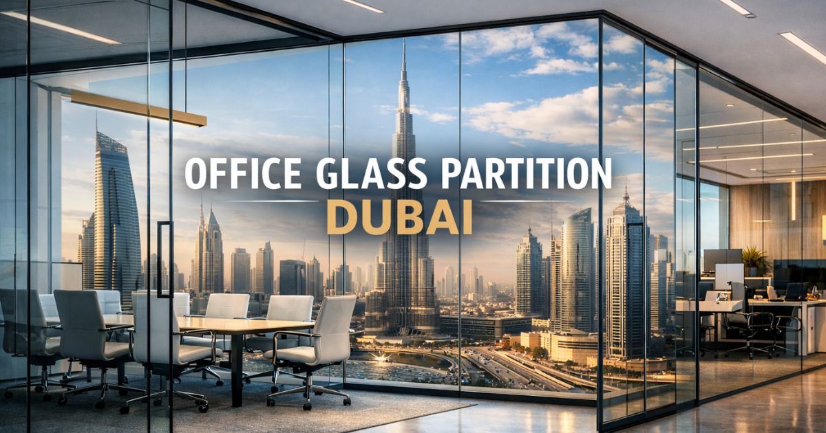 Office Glass Partition Dubai